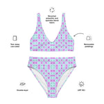 Popsicle | Eco-Friendly | High-waisted Bikini | TeeandTurtle | Sustainable
