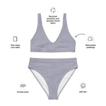 Bright Eye | Eco-Friendly | High-waisted Bikini | TeeandTurtle | Sustainable