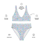 Flying Umbrella | Eco-Friendly | High-waisted Bikini | TeeandTurtle | Sustainable