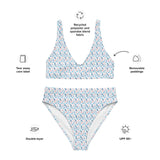 Glamour | Eco-Friendly | High-waisted Bikini | TeeandTurtle | Sustainable