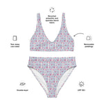 Swarn Souffle | Eco-Friendly | High-waisted Bikini | TeeandTurtle | Sustainable