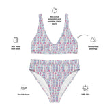 Swarn Souffle | Eco-Friendly | High-waisted Bikini | TeeandTurtle | Sustainable