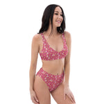 Morning Birds | Eco-Friendly | High-waisted Bikini | TeeandTurtle | Sustainable