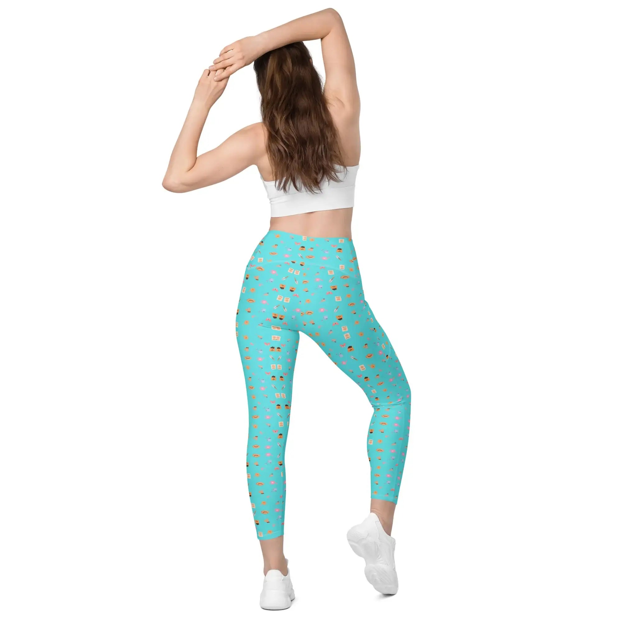 Blue Garden Tools | Eco-Friendly | Leggings | TeeandTurtle | Sustainable