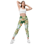 Boho Floral | Eco-Friendly | Leggings | TeeandTurtle | Sustainable
