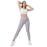 Snake Purple | Eco-Friendly | Leggings | TeeandTurtle | Sustainable