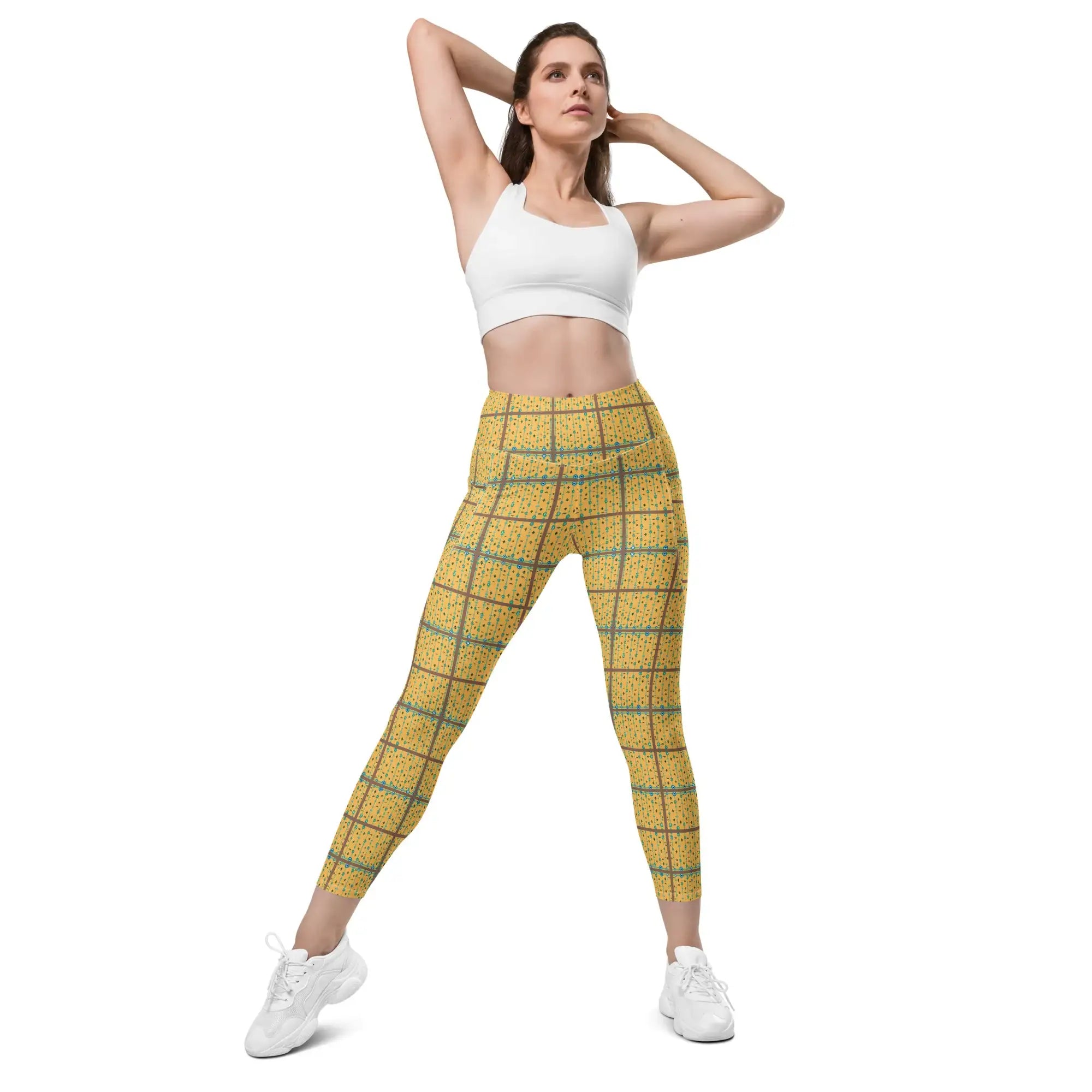 Blue Mangos | Eco-Friendly | Leggings | TeeandTurtle | Sustainable