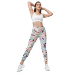 Marble Leaves | Eco-Friendly | Leggings | TeeandTurtle | Sustainable