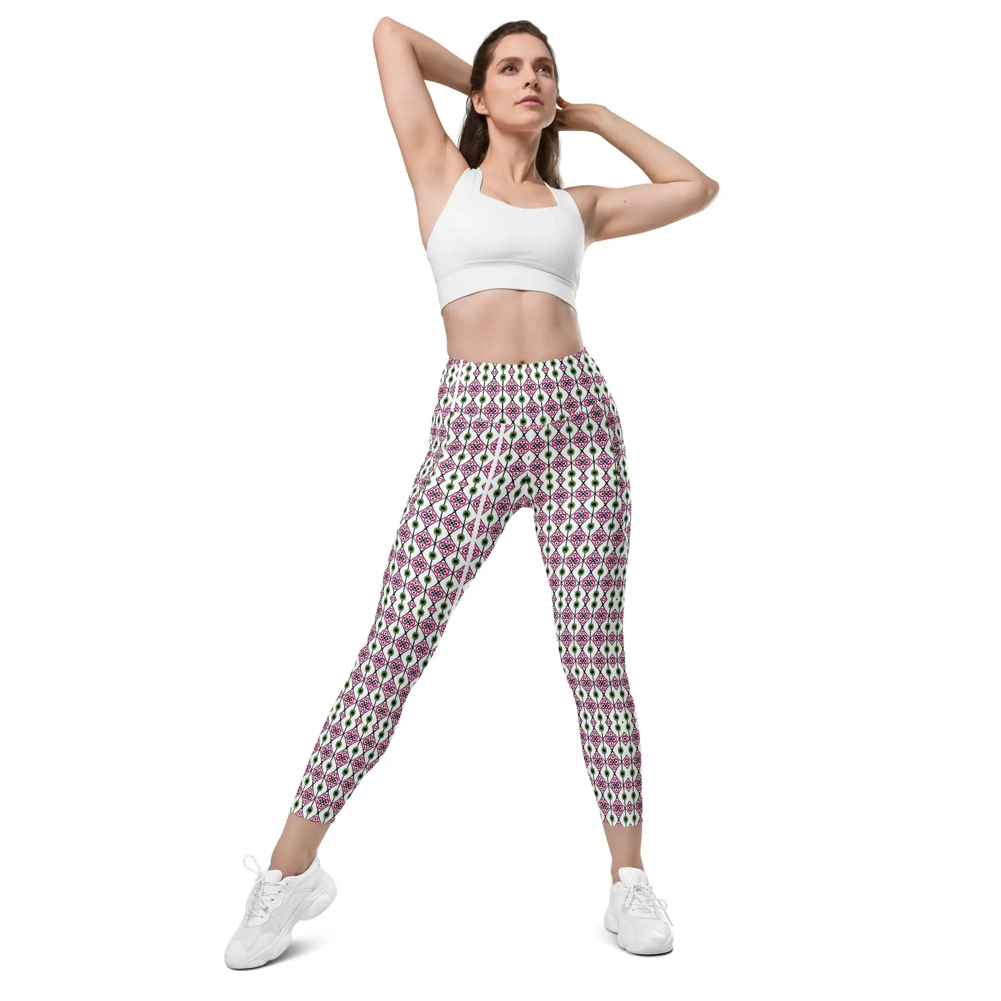 Green Diamonds | Eco-Friendly | Leggings | TeeandTurtle | Sustainable