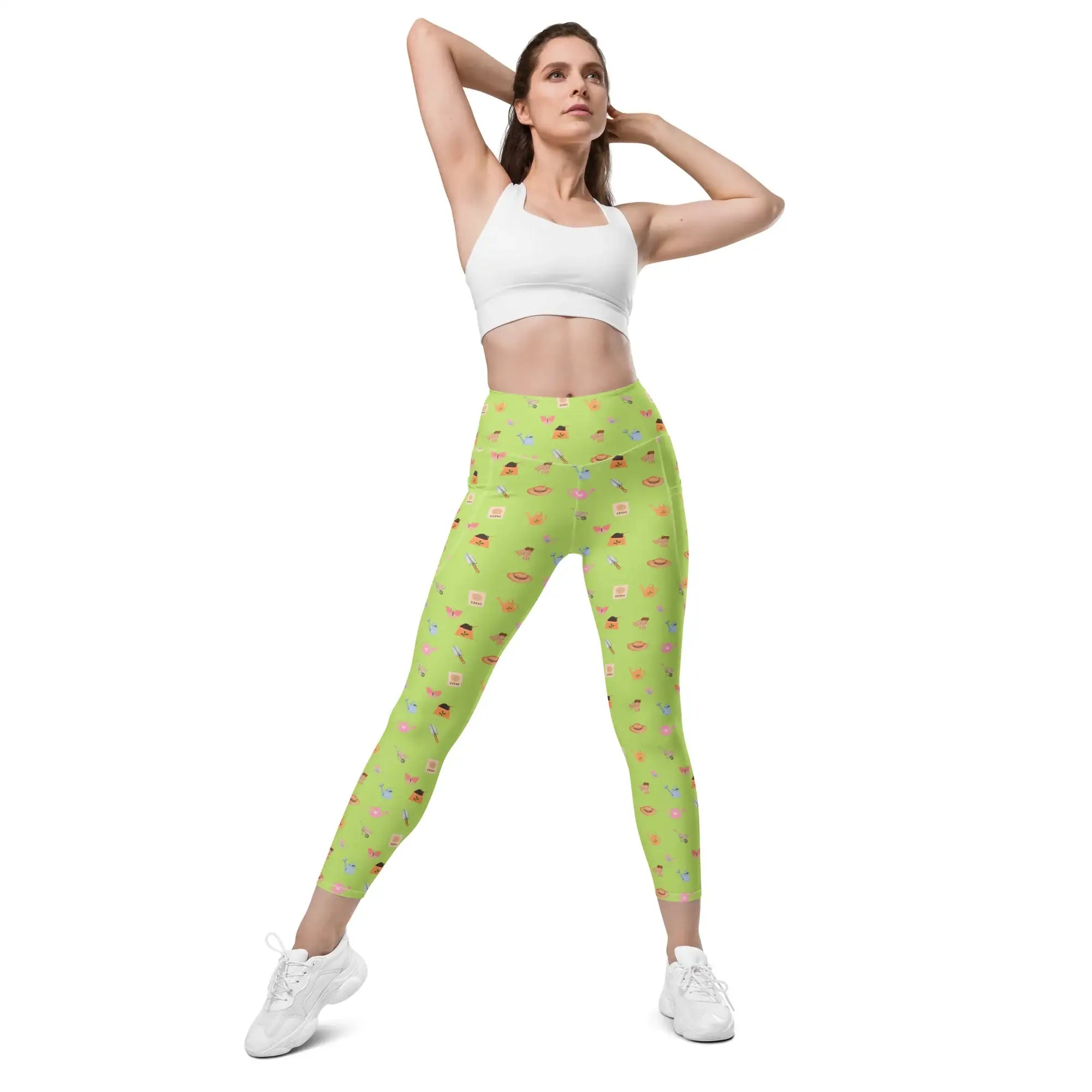 Green Garden Tools | Eco-Friendly | Leggings | TeeandTurtle | Sustainable