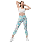Winter Leaves | Eco-Friendly | Leggings | TeeandTurtle | Sustainable