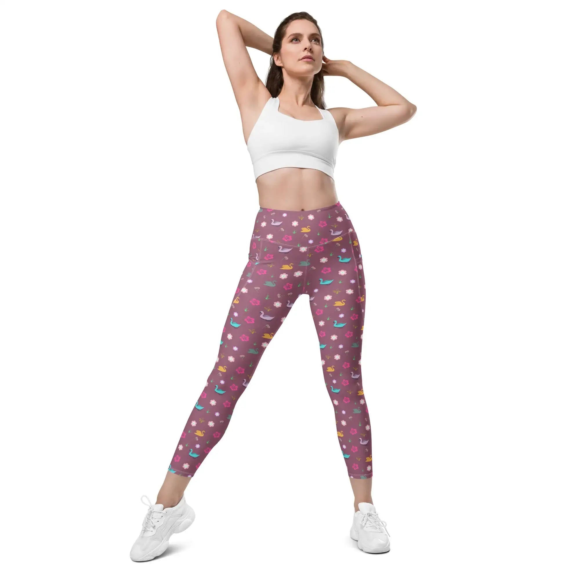 Lake Fantasy | Eco-Friendly | Leggings | TeeandTurtle | Sustainable