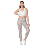 Floral Vines | Eco-Friendly | Leggings | TeeandTurtle | Sustainable