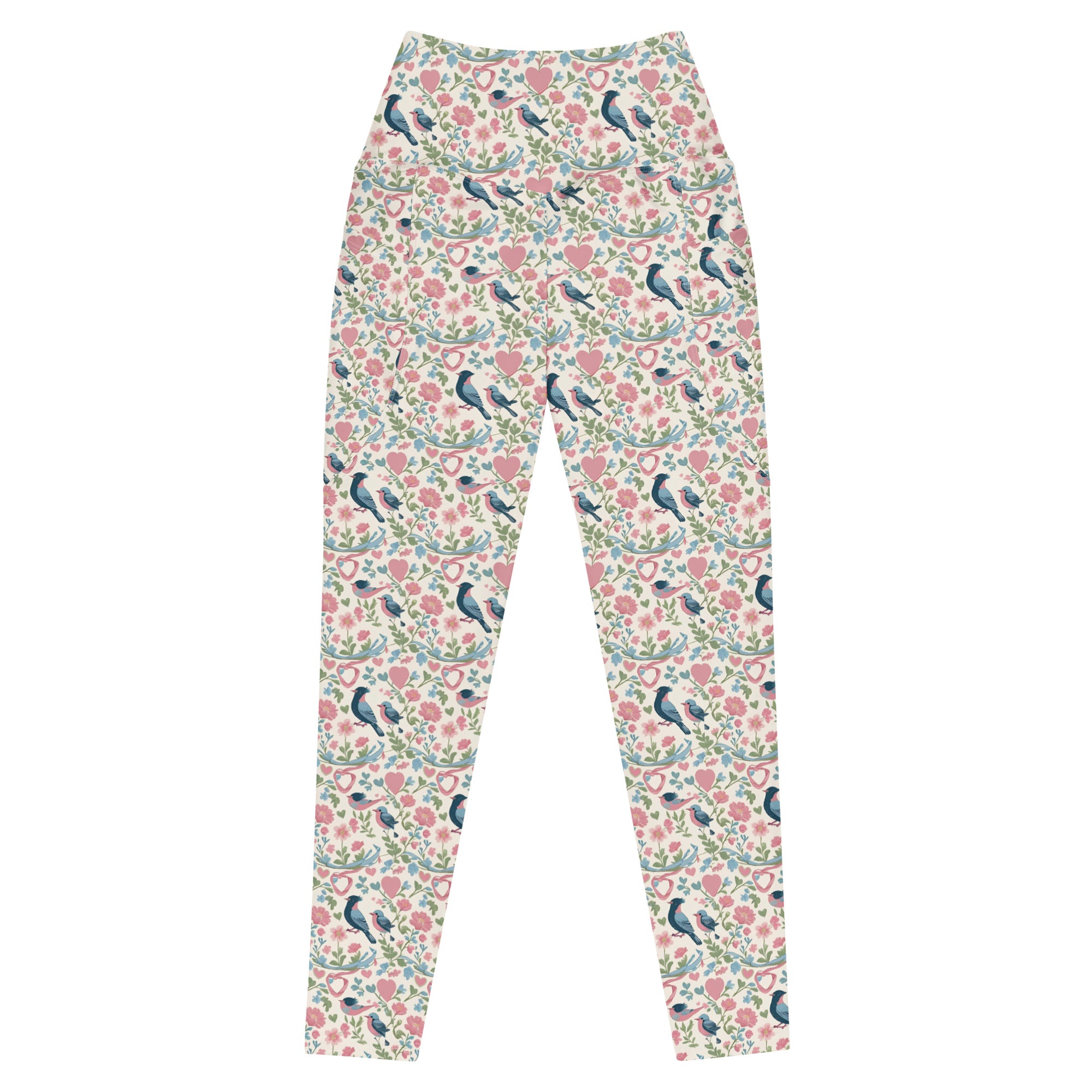 Birds Garden | Eco-Friendly | Leggings | TeeandTurtle | Sustainable