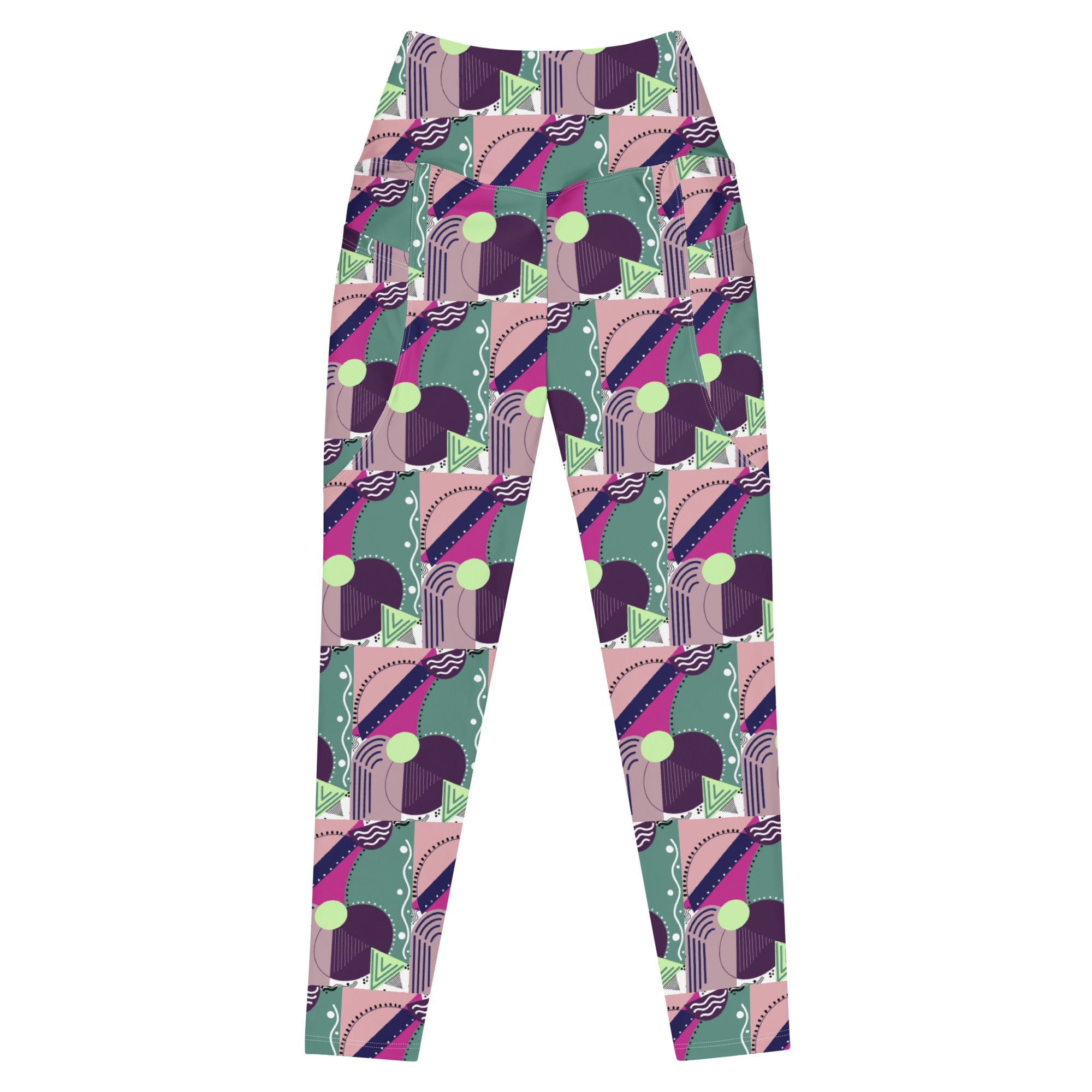 Geometrical | Eco-Friendly | Leggings | TeeandTurtle | Sustainable