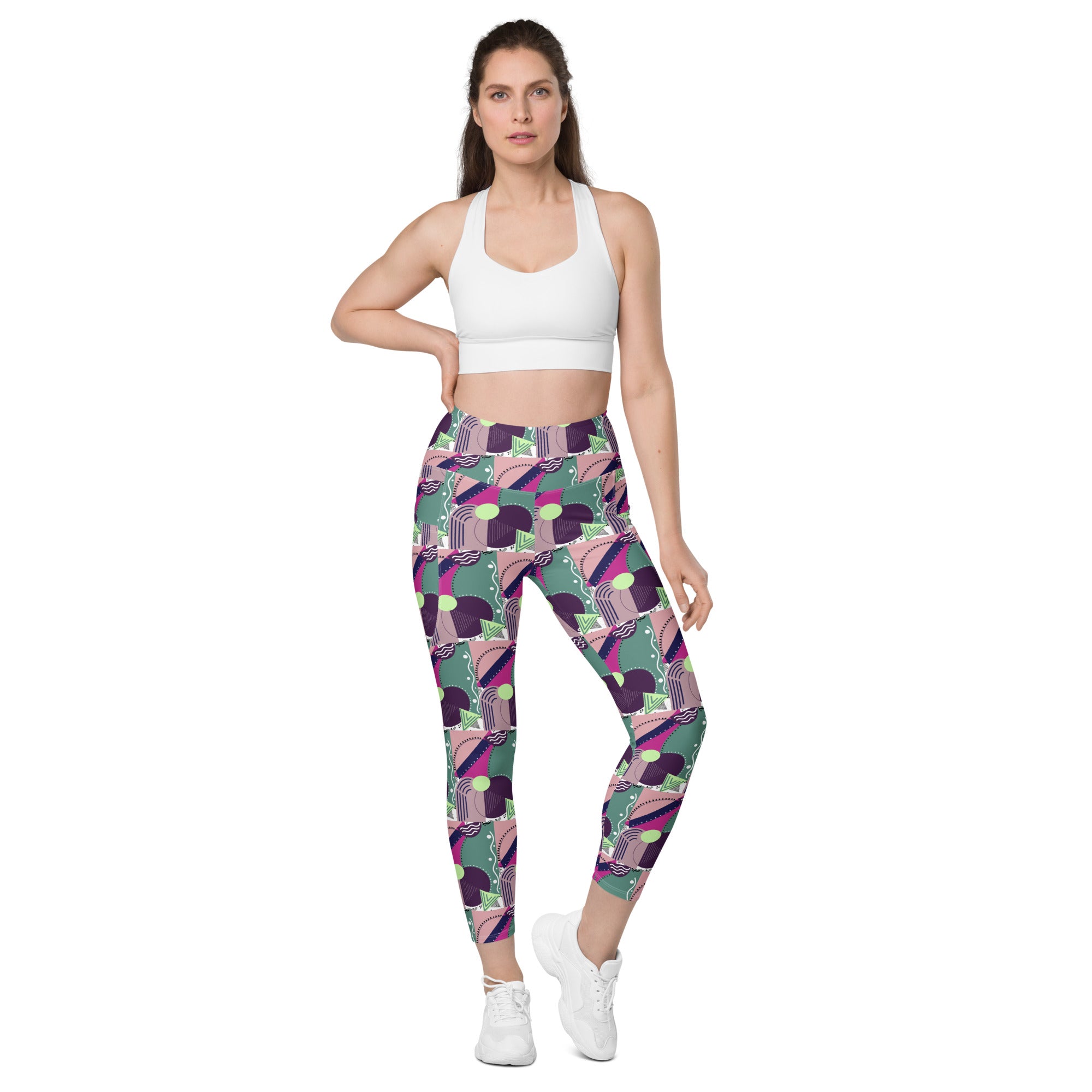 Geometrical | Eco-Friendly | Leggings | TeeandTurtle | Sustainable