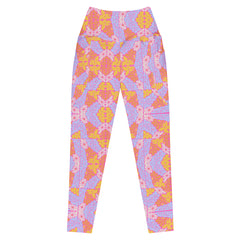 Bright Floral | Eco-Friendly | Leggings | TeeandTurtle | Sustainable