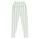 Snake Light Green | Eco-Friendly | Leggings | TeeandTurtle | Sustainable