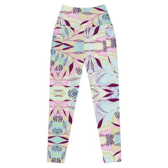 Marble Leaves | Eco-Friendly | Leggings | TeeandTurtle | Sustainable