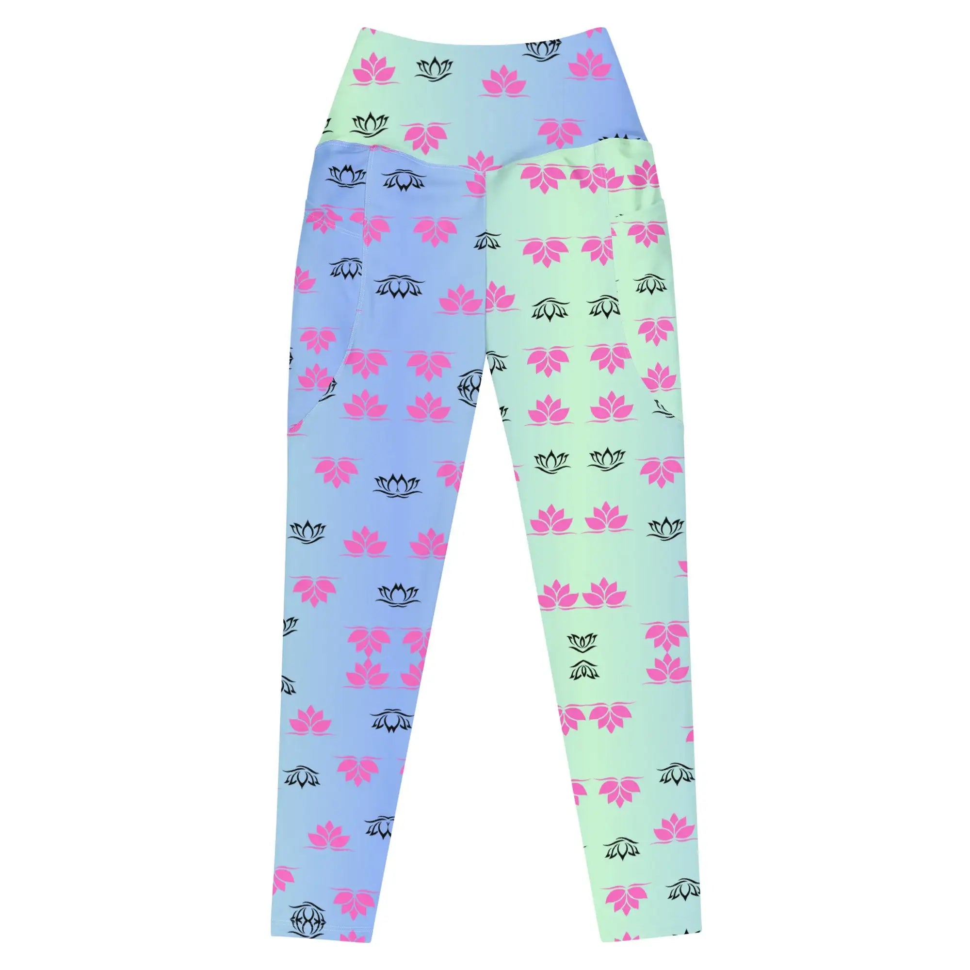 Lotus Gradiant | Eco-Friendly | Leggings | TeeandTurtle | Sustainable