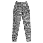 Black Aztek | Eco-Friendly | Leggings | TeeandTurtle | Sustainable