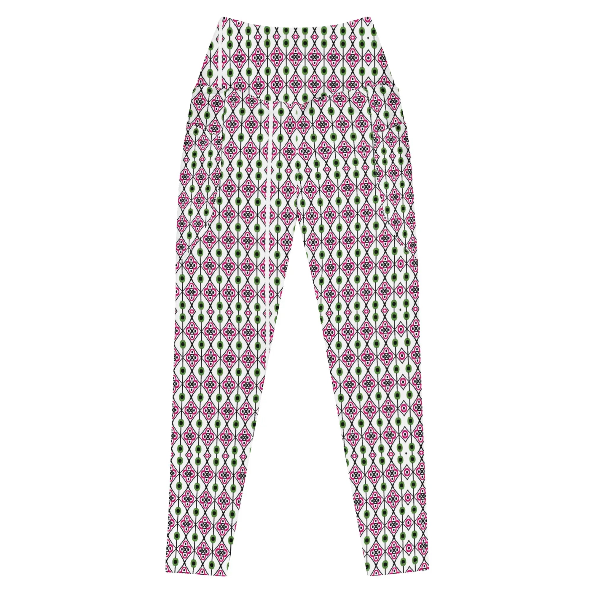 Green Diamonds | Eco-Friendly | Leggings | TeeandTurtle | Sustainable