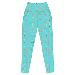 Blue Garden Tools | Eco-Friendly | Leggings | TeeandTurtle | Sustainable