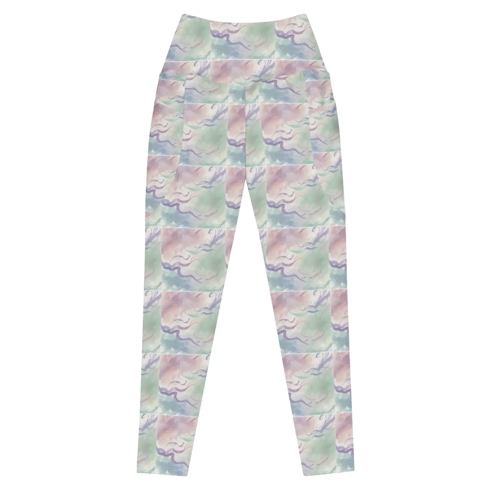 Pastel Strokes | Eco-Friendly | Leggings | TeeandTurtle | Sustainable