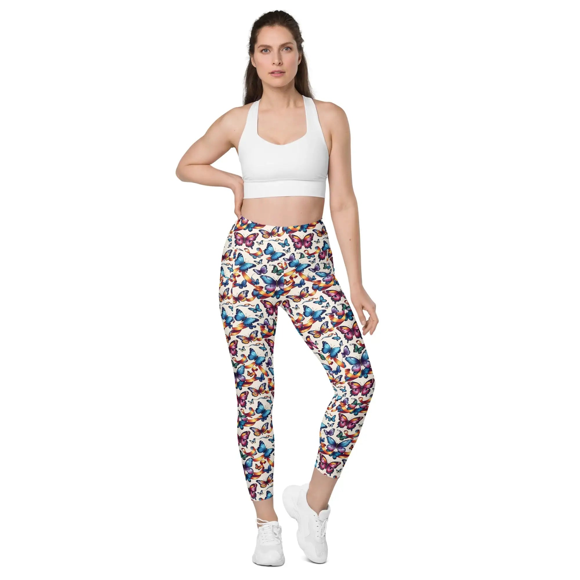 Butterfly Party | Eco-Friendly | Leggings | TeeandTurtle | Sustainable