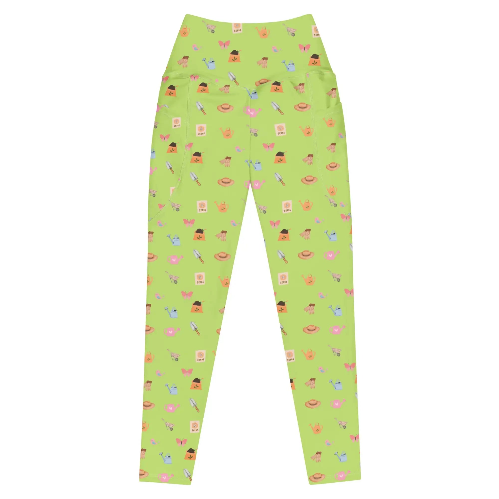 Green Garden Tools | Eco-Friendly | Leggings | TeeandTurtle | Sustainable