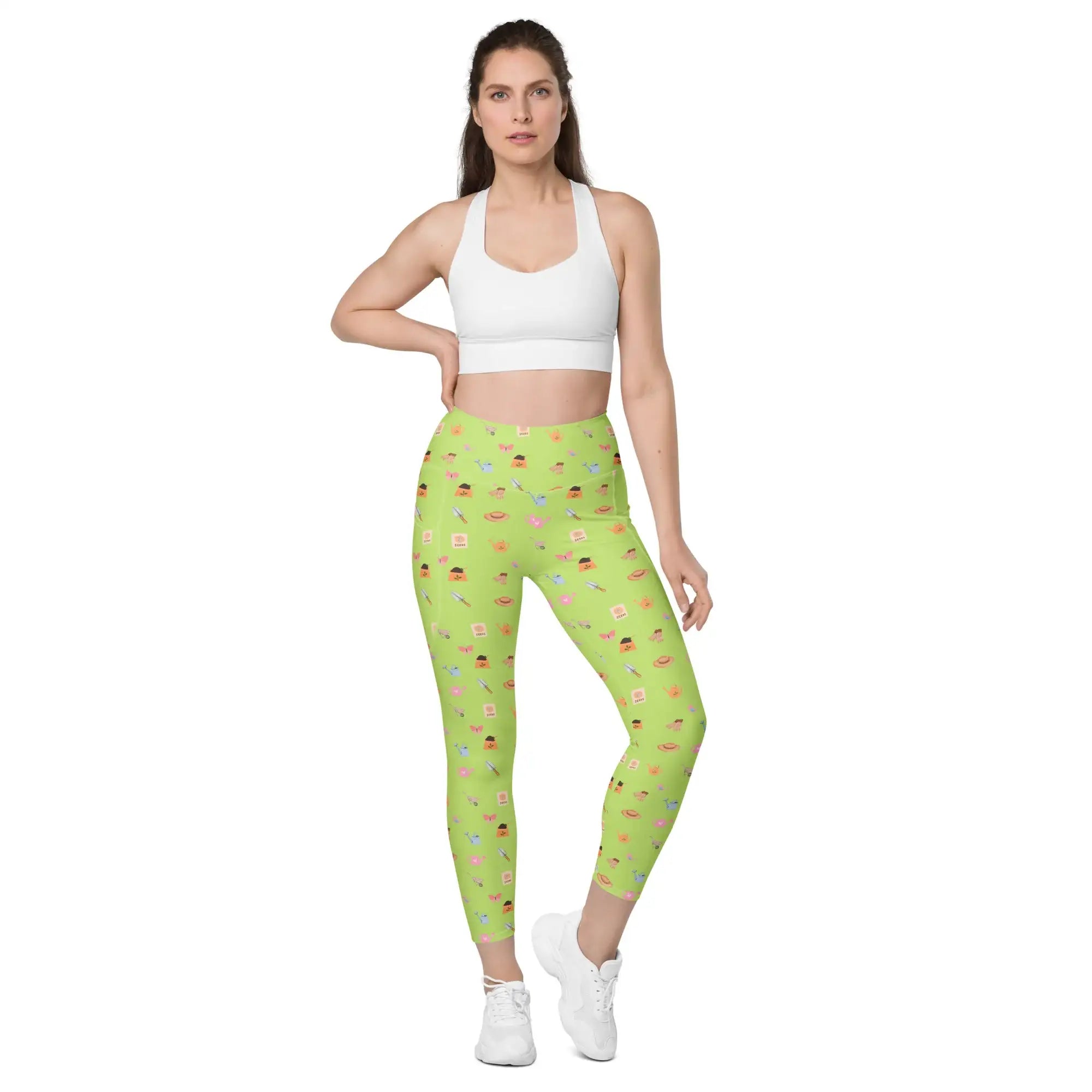 Green Garden Tools | Eco-Friendly | Leggings | TeeandTurtle | Sustainable