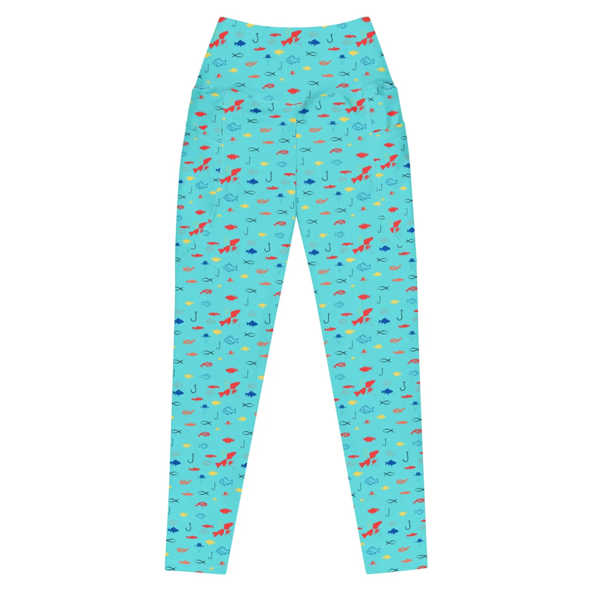 Fish Fiesta 2 | Eco-Friendly | Leggings | TeeandTurtle | Sustainable