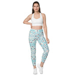 Winter Leaves | Eco-Friendly | Leggings | TeeandTurtle | Sustainable