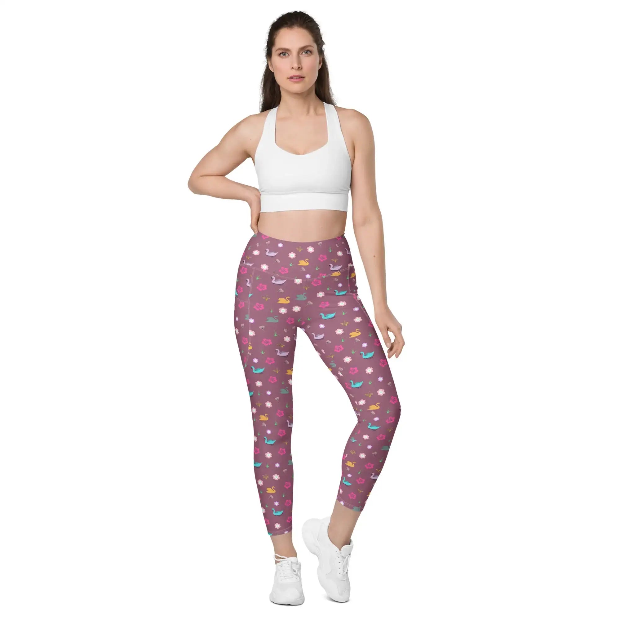 Lake Fantasy | Eco-Friendly | Leggings | TeeandTurtle | Sustainable