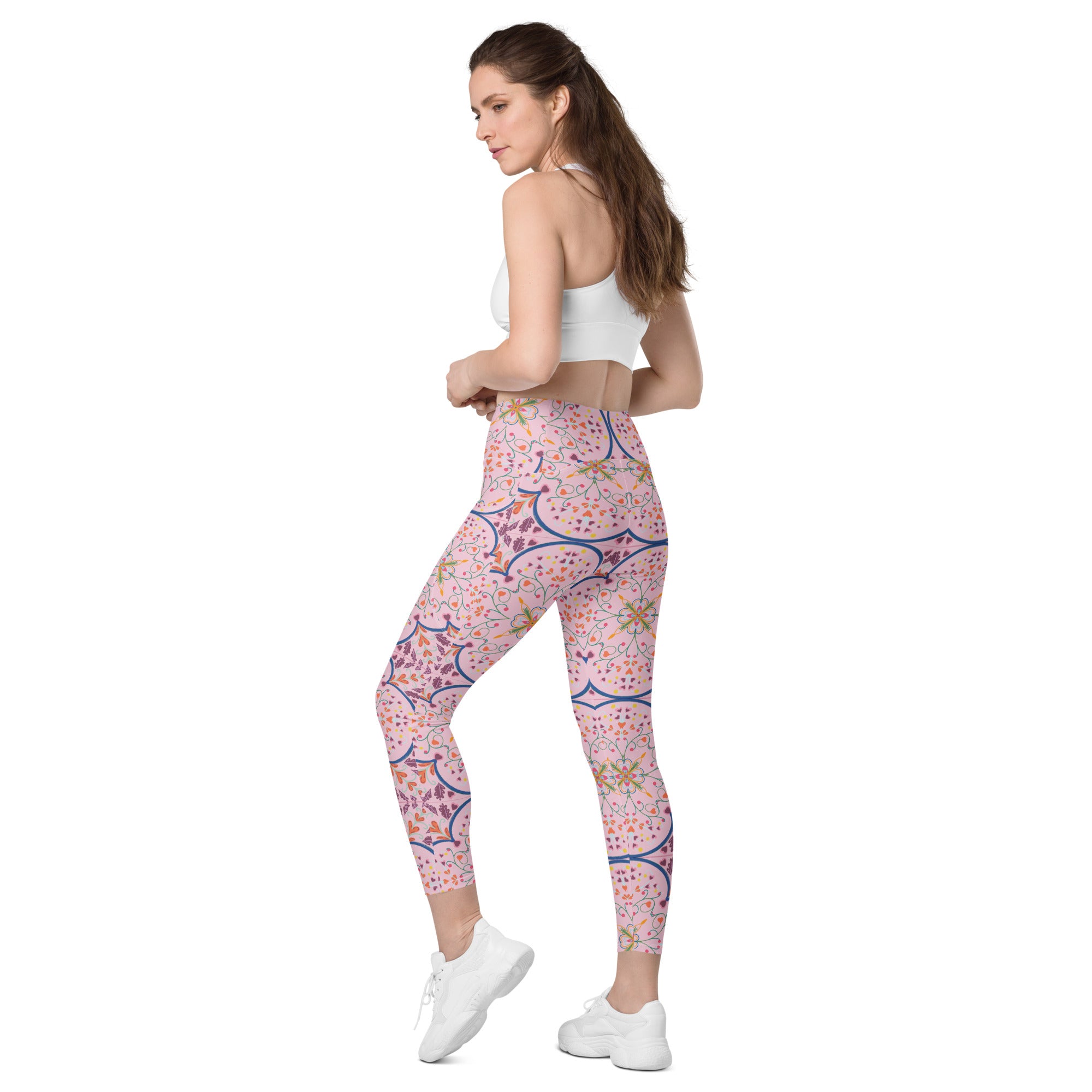 Mandala Heart | Eco-Friendly | Leggings | TeeandTurtle | Sustainable