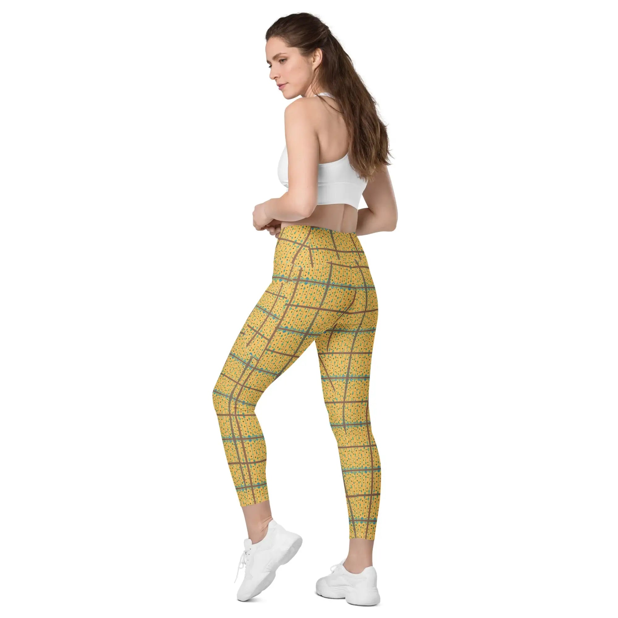 Blue Mangos | Eco-Friendly | Leggings | TeeandTurtle | Sustainable