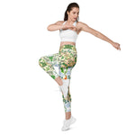 Boho Floral | Eco-Friendly | Leggings | TeeandTurtle | Sustainable