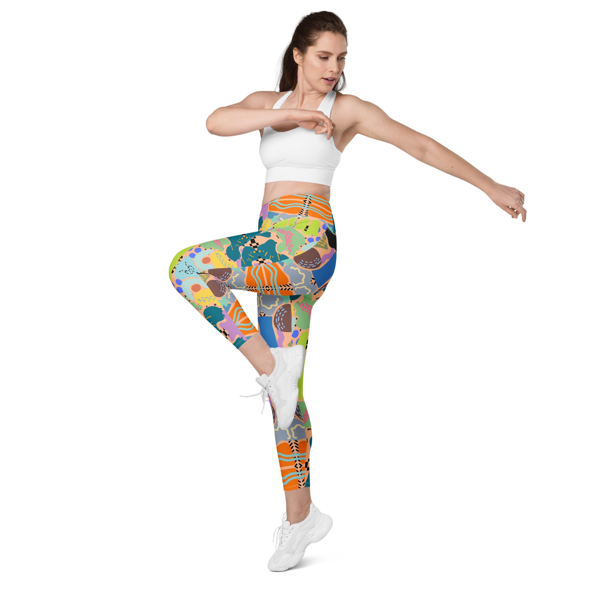 Bright Love | Eco-Friendly | Leggings | TeeandTurtle | Sustainable