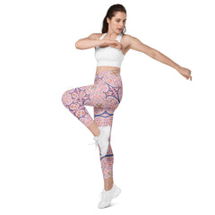 Mandala Heart | Eco-Friendly | Leggings | TeeandTurtle | Sustainable