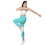 Fish Fiesta 2 | Eco-Friendly | Leggings | TeeandTurtle | Sustainable