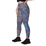 Dizzy Block | Eco-Friendly | Leggings | TeeandTurtle | Sustainable