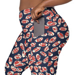 Football | Eco-Friendly | Leggings | TeeandTurtle | Sustainable