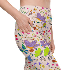 Butterflies | Eco-Friendly | Leggings | TeeandTurtle | Sustainable