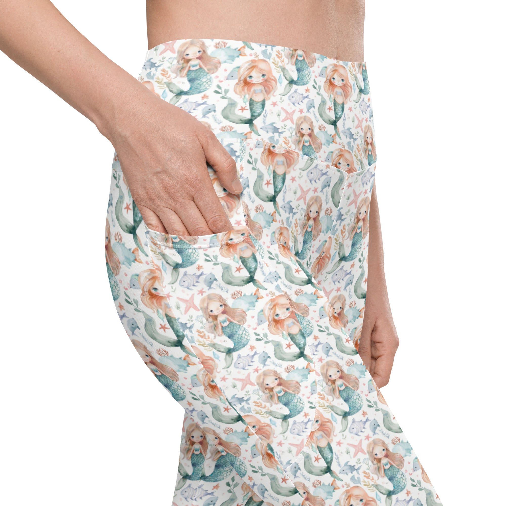 Mermaid | Eco-Friendly | Leggings | TeeandTurtle | Sustainable