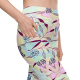 Marble Leaves | Eco-Friendly | Leggings | TeeandTurtle | Sustainable