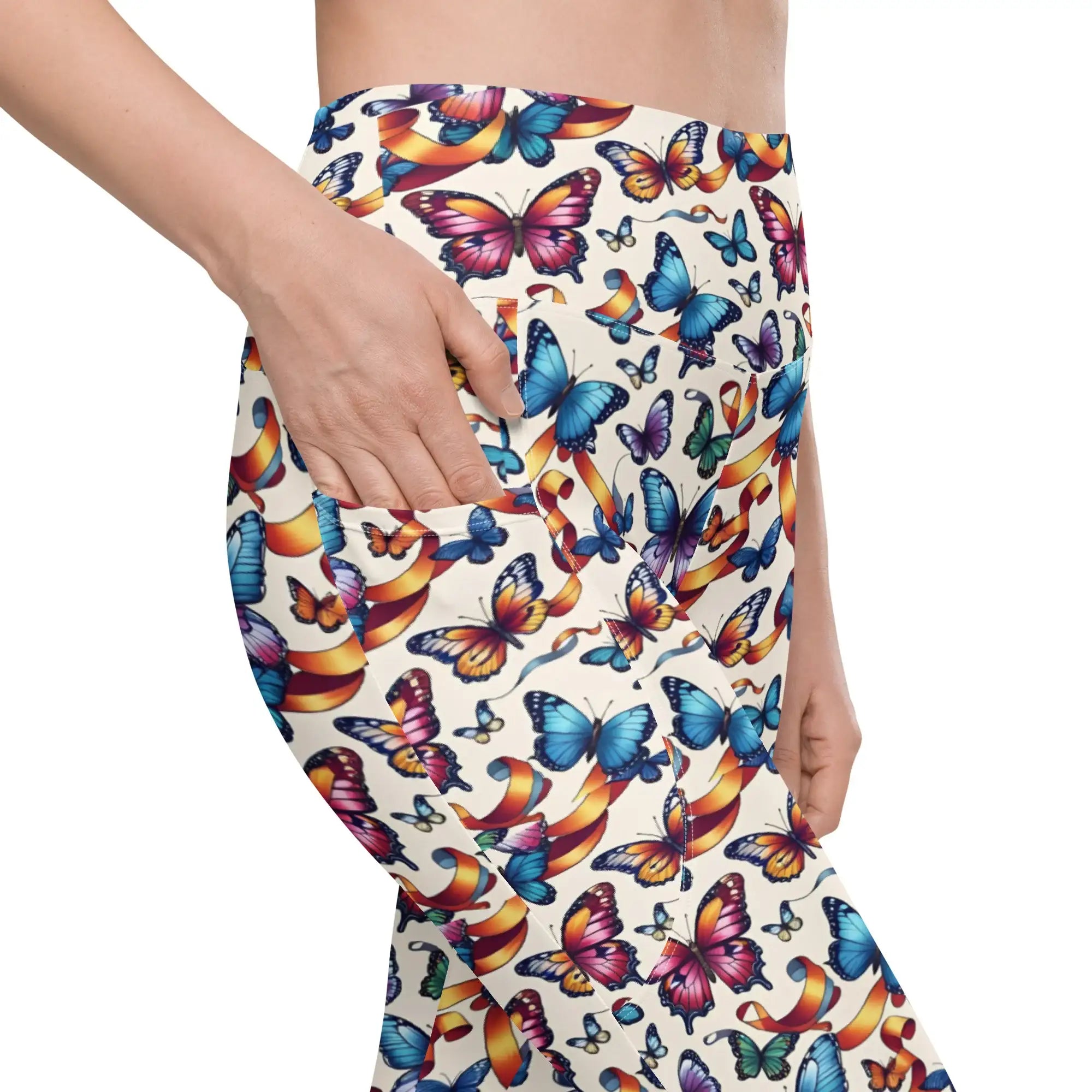Butterfly Party | Eco-Friendly | Leggings | TeeandTurtle | Sustainable
