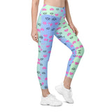 Lotus Gradiant | Eco-Friendly | Leggings | TeeandTurtle | Sustainable