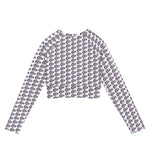 Snake Purple | Eco-Friendly | Crop Top | TeeandTurtle | Sustainable