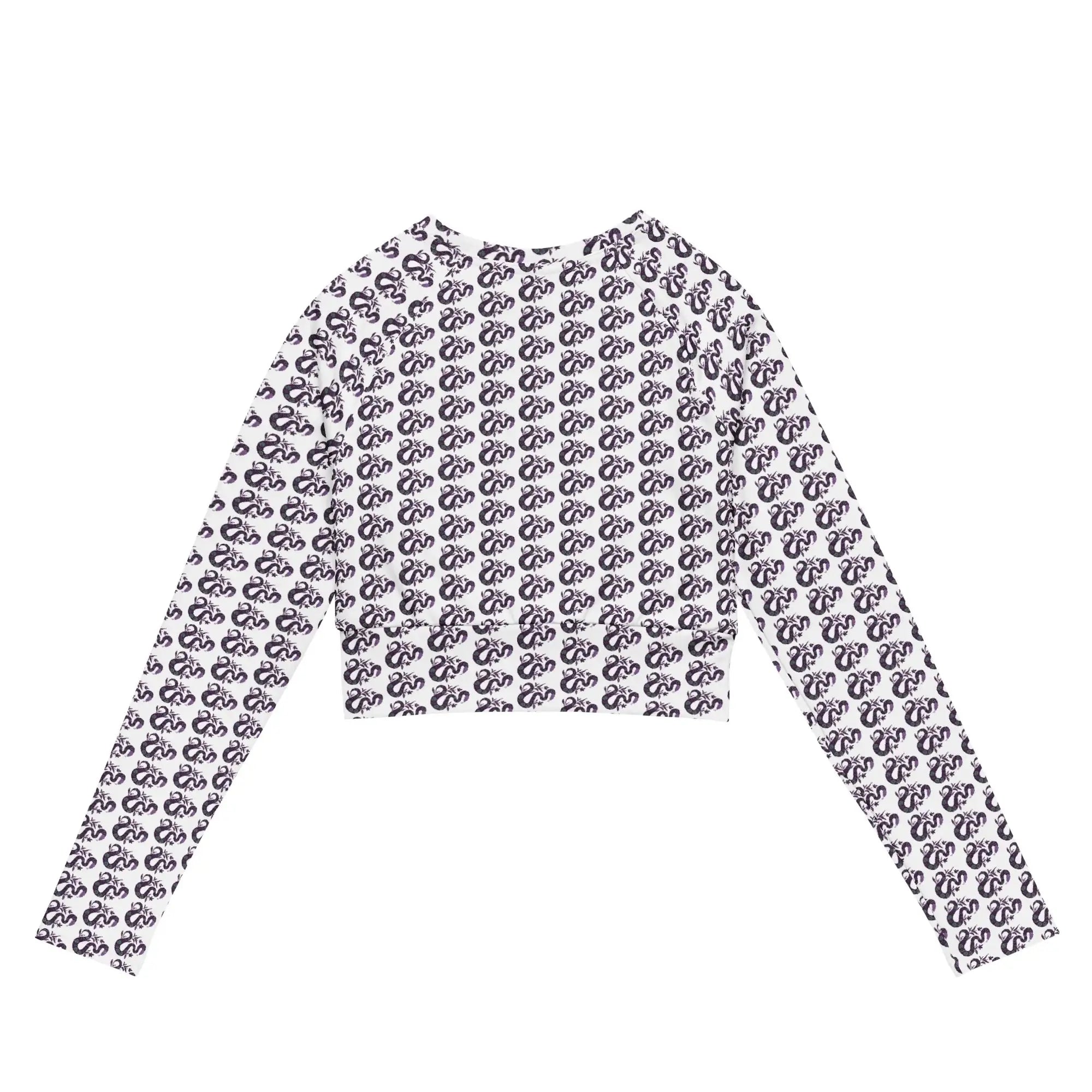 Snake Purple | Eco-Friendly | Crop Top | TeeandTurtle | Sustainable
