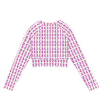 Pink Feather | Eco-Friendly | Crop Top | TeeandTurtle | Sustainable